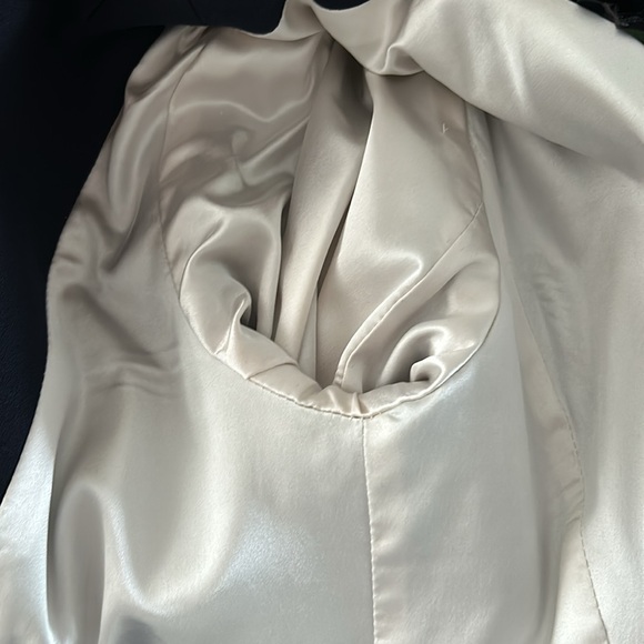 Smythe Navy Wool Blazer Size 6 - Picture 8 of 9